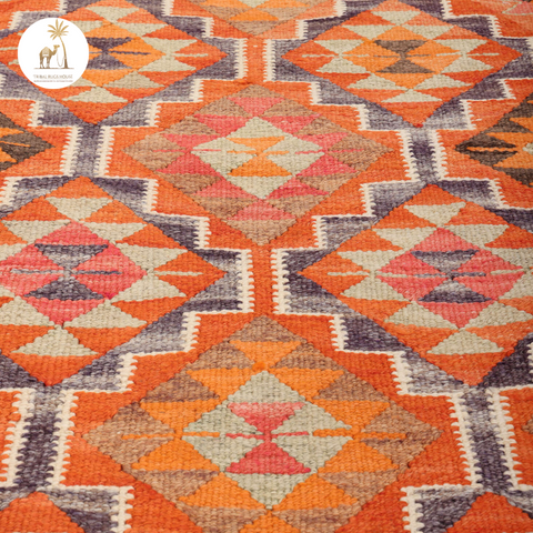 Kilim Vintage Turkish Runner